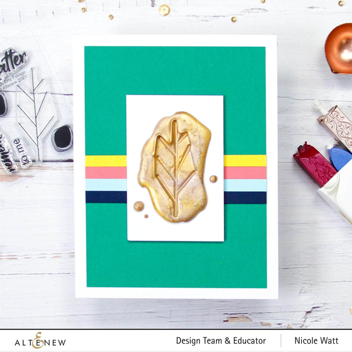 Altenew Mini Delight Mini Delight: Tiny Foliage Stamp & Die Set