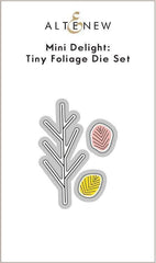 Altenew Mini Delight Mini Delight: Tiny Foliage Stamp & Die Set