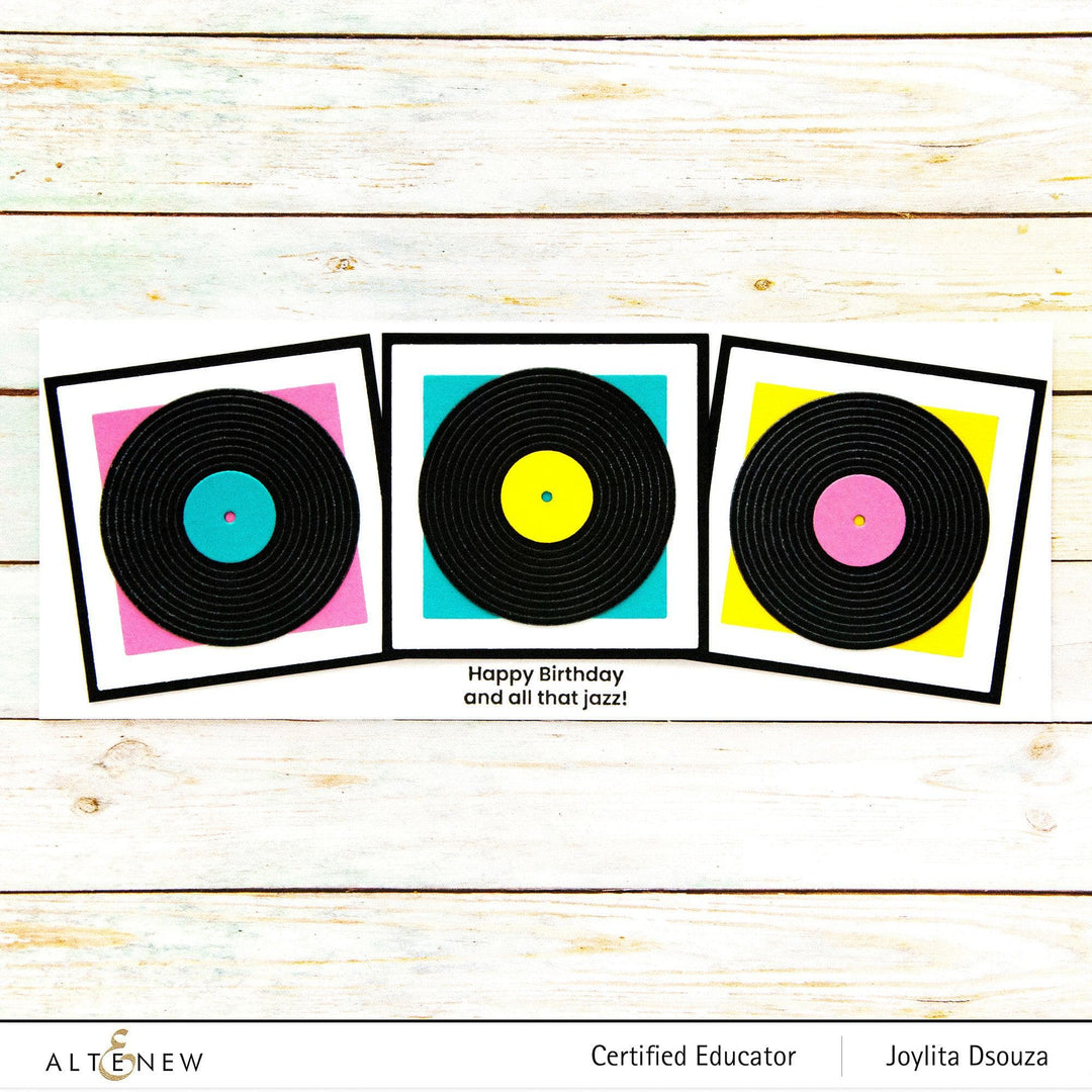 Altenew Mini Delight Mini Delight: Vinyl Style Stamp & Die Set