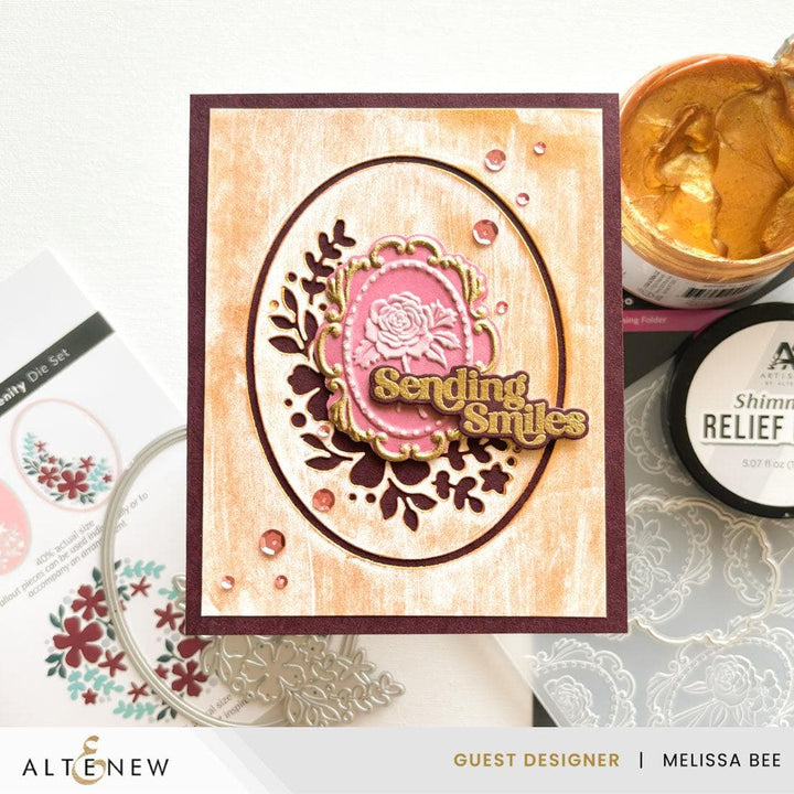 Shimmer Relief Paste - Mayan Gold
