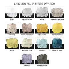 Shimmer Relief Paste - Silver