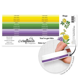 Round Ink Pads Label Set - Pocketful of Sunshine, Green Valley, Enchanted Garden
