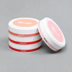 Misil Craft Decals Round Ink Pads Label Set - Red Sunset, Sweet Dreams