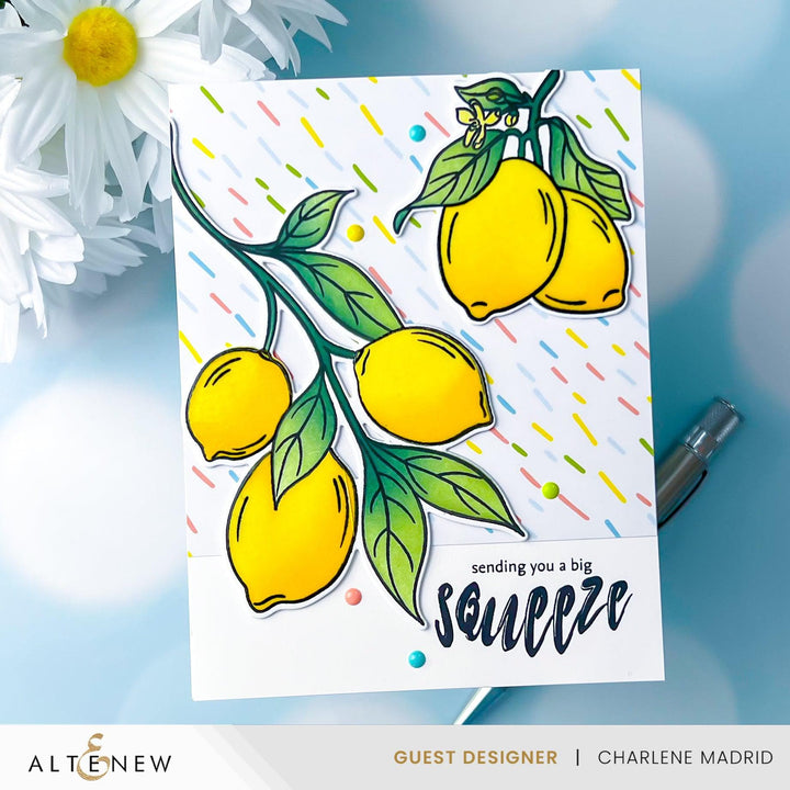 Photocentric Pattern Paper Cute Fruits 6x6 Paper Pack