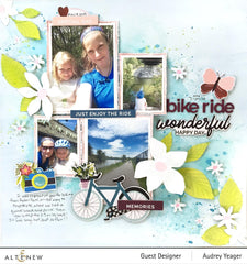Pexzuh Printing Pattern Paper Enjoy the Ride 12x12 Paper Pack