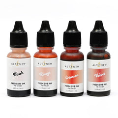Stewart Superior Re-inker Bundle Red Sunset Fresh Dye Ink Re-inker Bundle