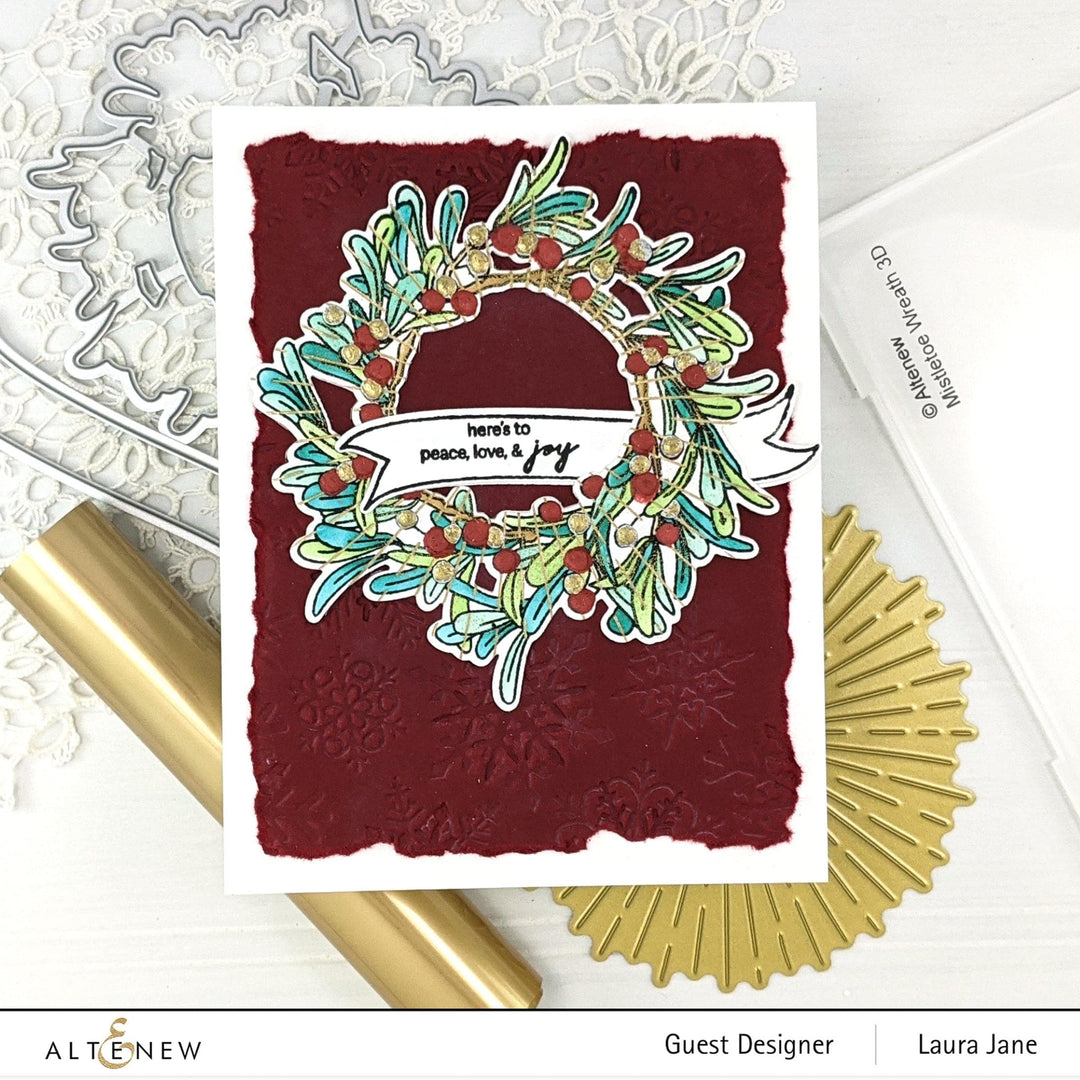 Altenew Release Bundle Mistletoe Wreath Complete Product Bundle