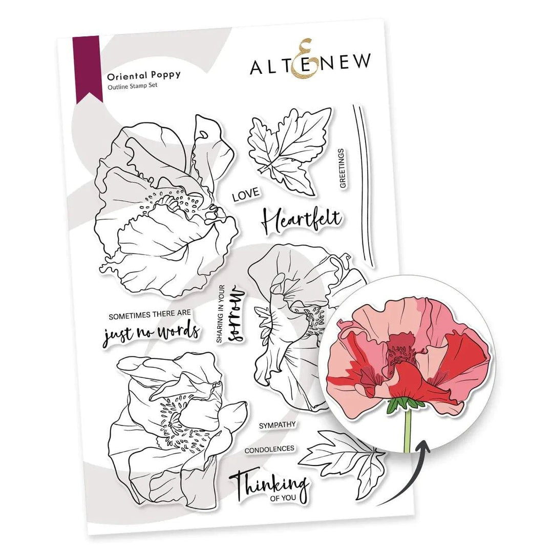 Altenew Release Bundle Oriental Poppy