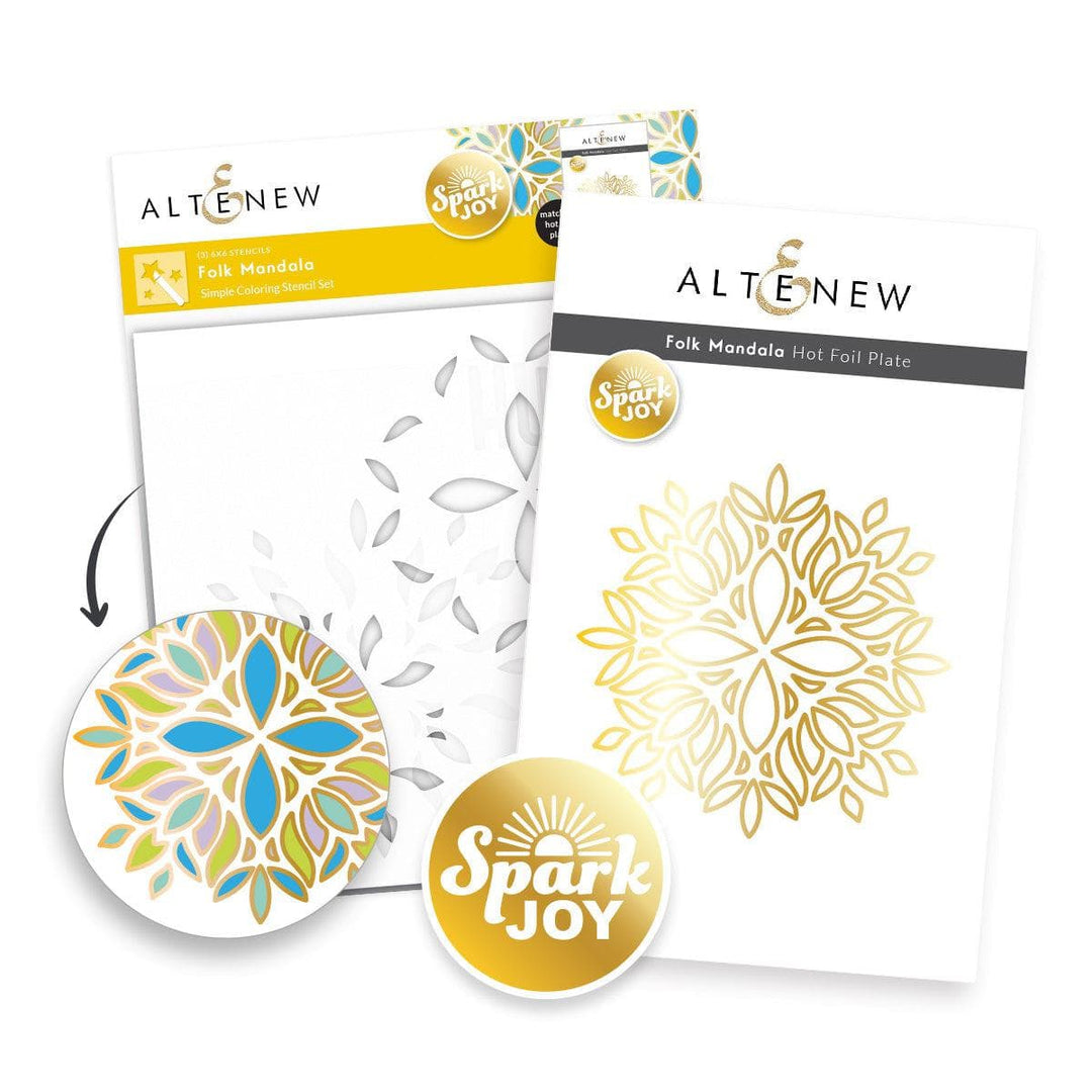 Altenew Spark Joy Spark Joy: Folk Mandala