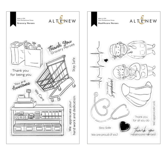 Altenew Stamp Bundle Heroes of Today Stamp Bundle