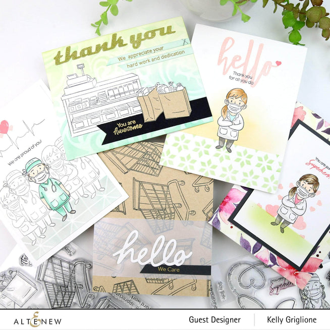 Altenew Stamp Bundle Heroes of Today Stamp Bundle
