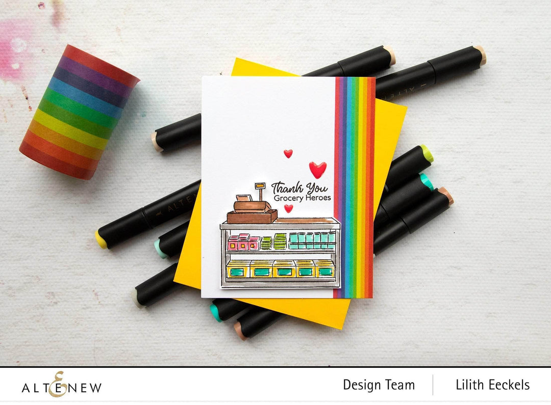 Altenew Stamp Bundle Heroes of Today Stamp Bundle