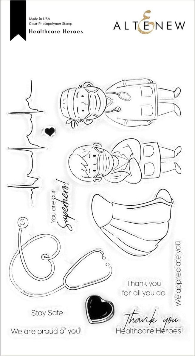 Altenew Stamp Bundle Heroes of Today Stamp Bundle