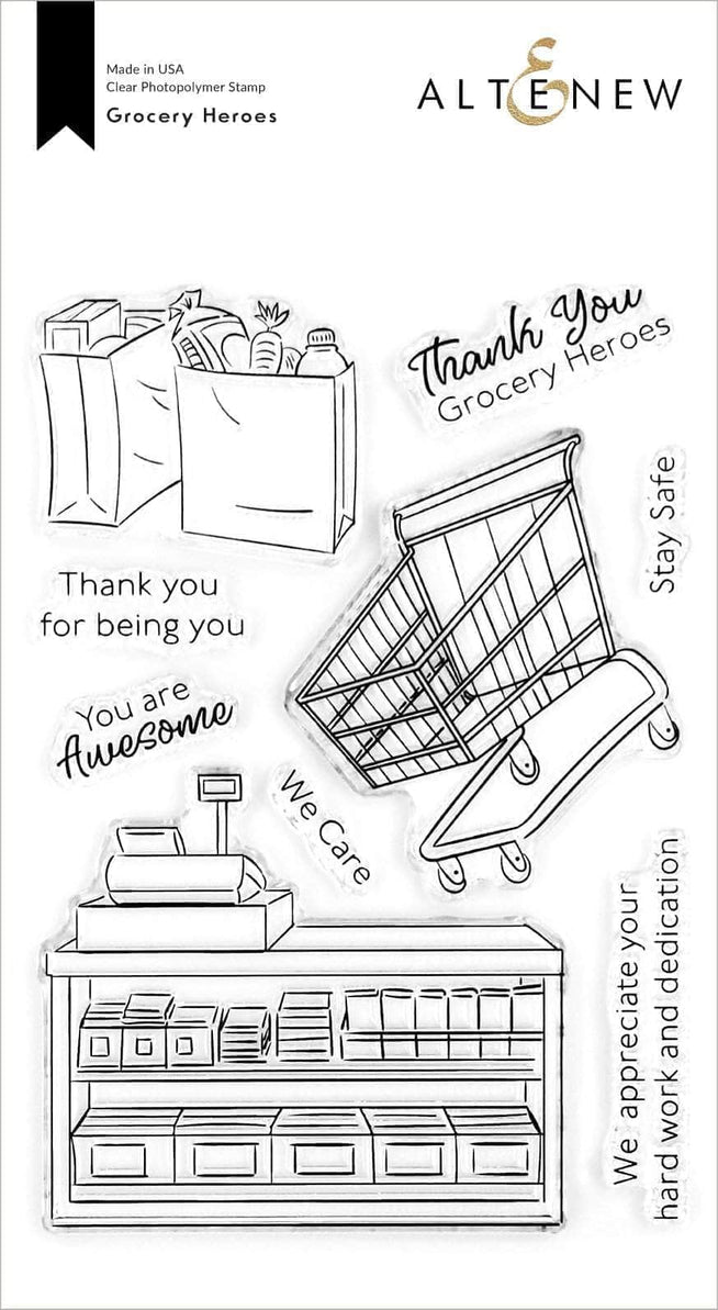 Altenew Stamp Bundle Heroes of Today Stamp Bundle
