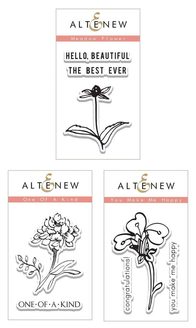 Z - Flower Mini Stamp Bundle