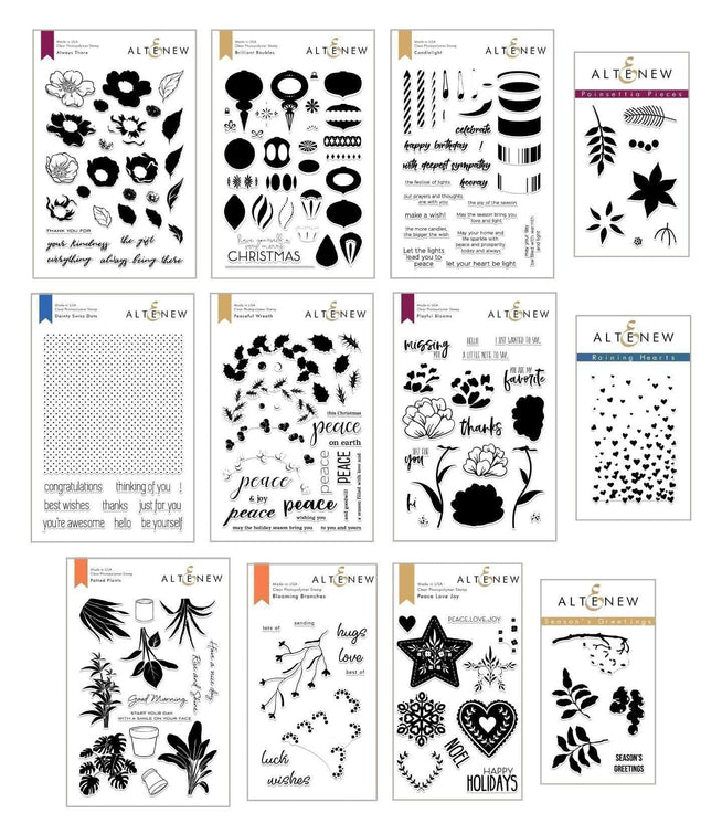 Altenew Stamp Bundle October 2018 Stamp Bundle