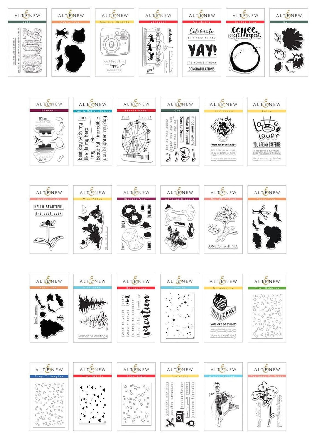 Altenew Stamp Bundle Z - Ultimate Mini Stamp Bundle