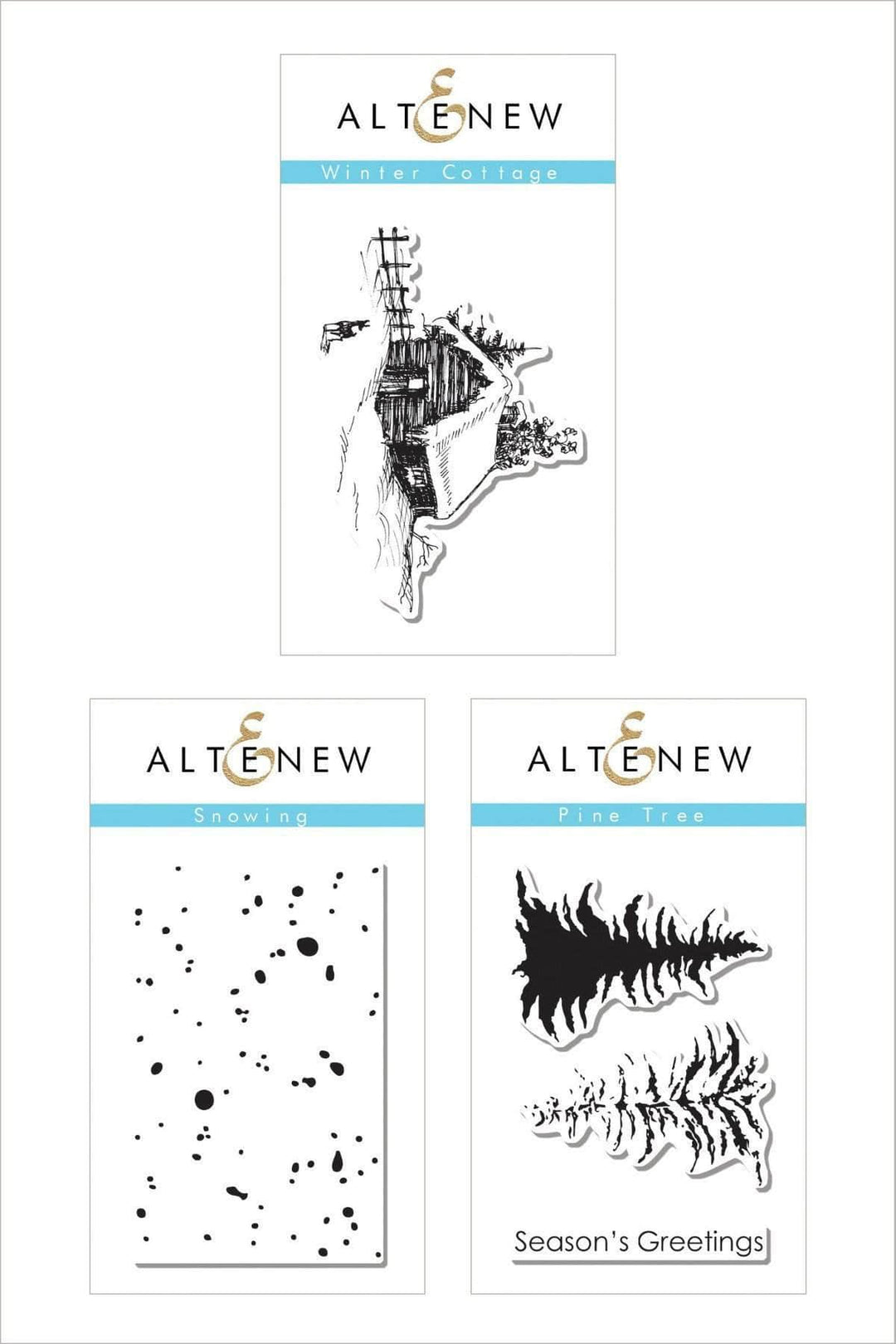 Altenew Stamp Bundle Z - Winter Mini Stamp Bundle