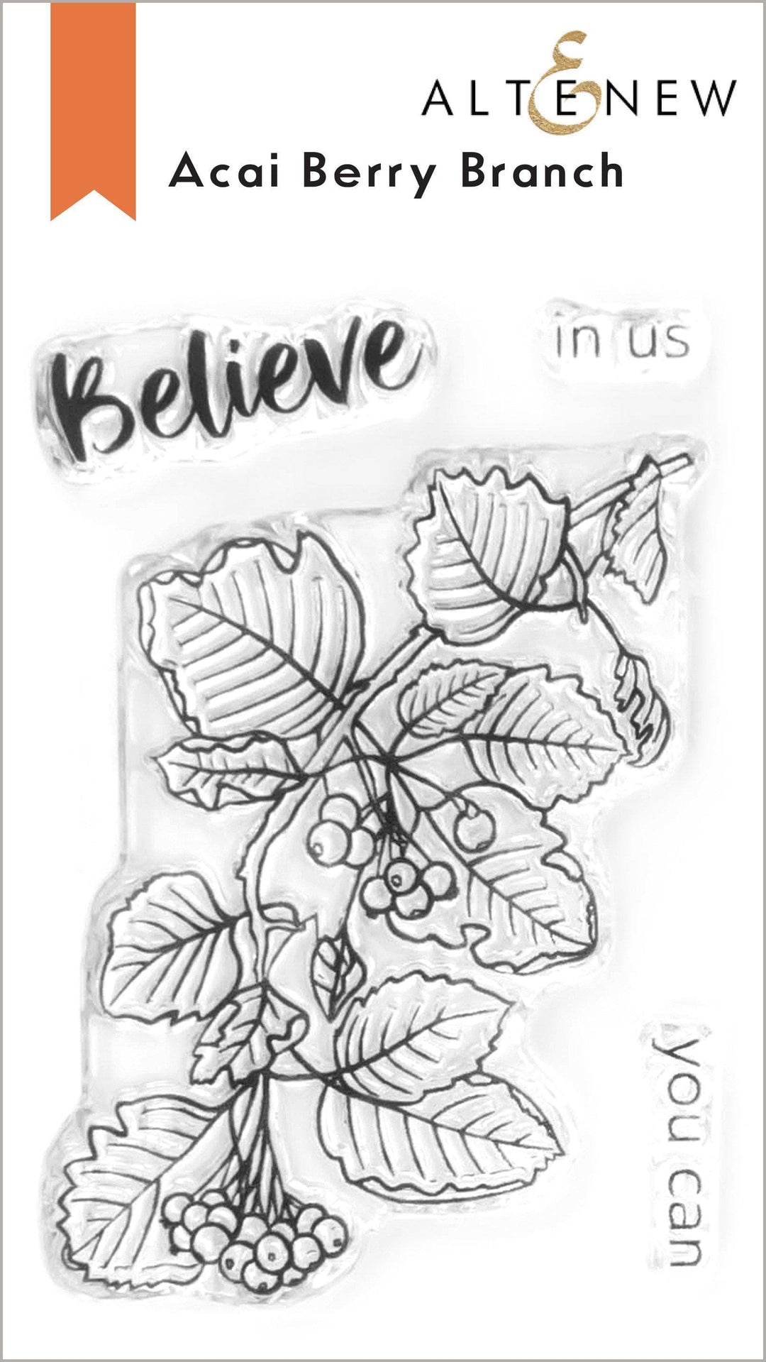 Altenew Stamp & Die Bundle Acai Berry Branch Stamp & Die Bundle