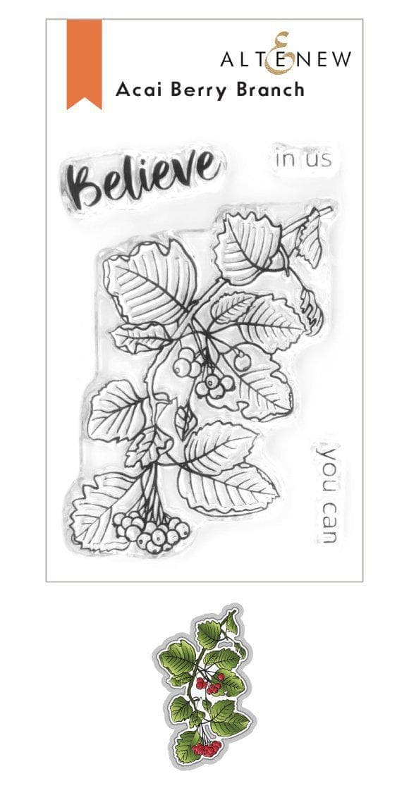 Altenew Stamp & Die Bundle Acai Berry Branch Stamp & Die Bundle