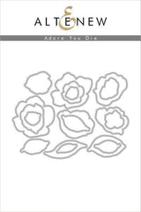 Altenew Stamp & Die Bundle Adore You Stamp & Die Bundle