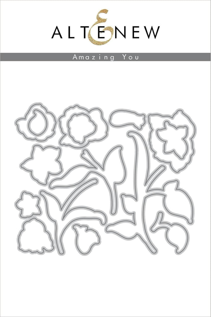 Altenew Stamp & Die Bundle Amazing You