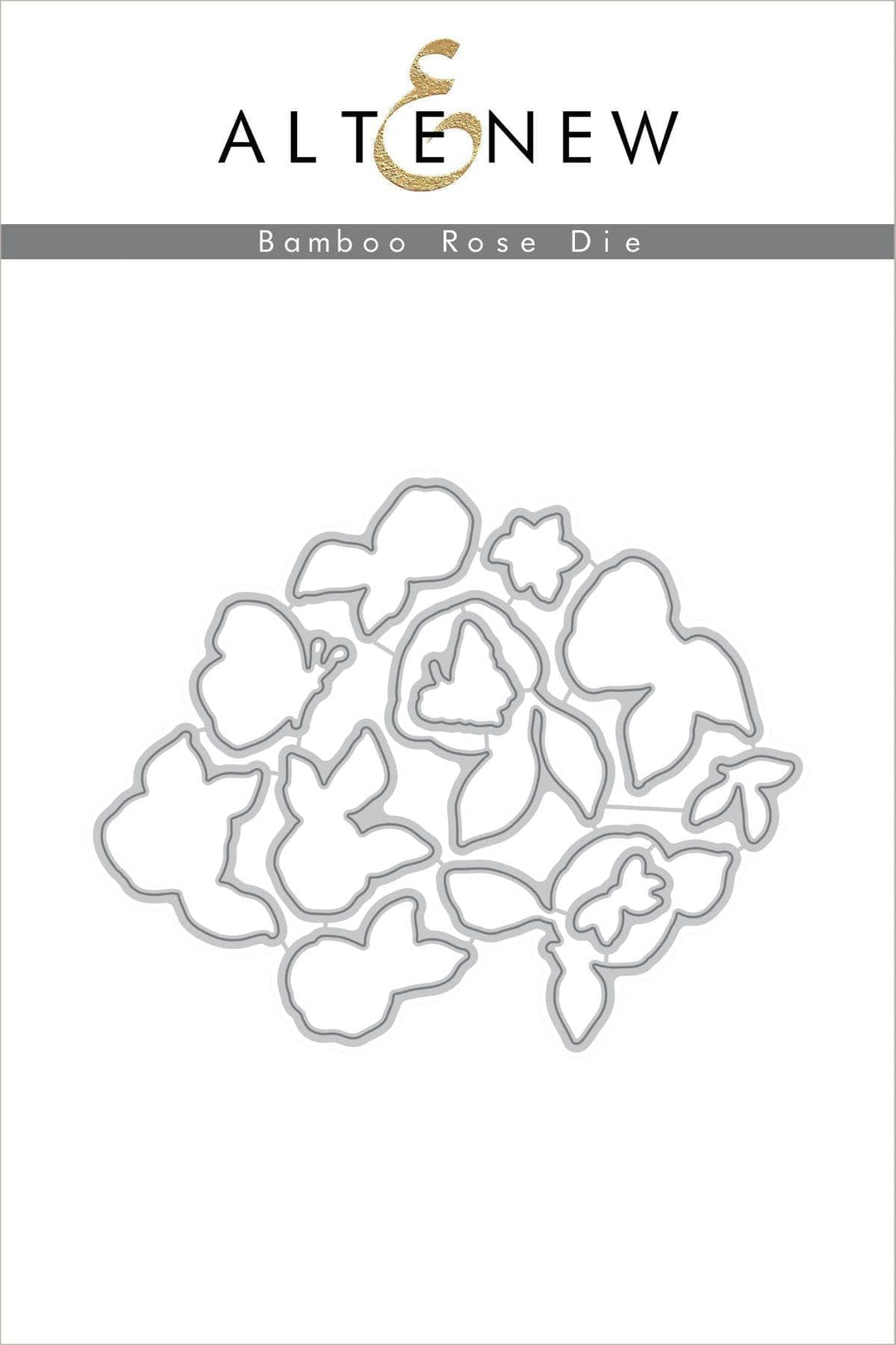 Altenew Stamp & Die Bundle Bamboo Rose