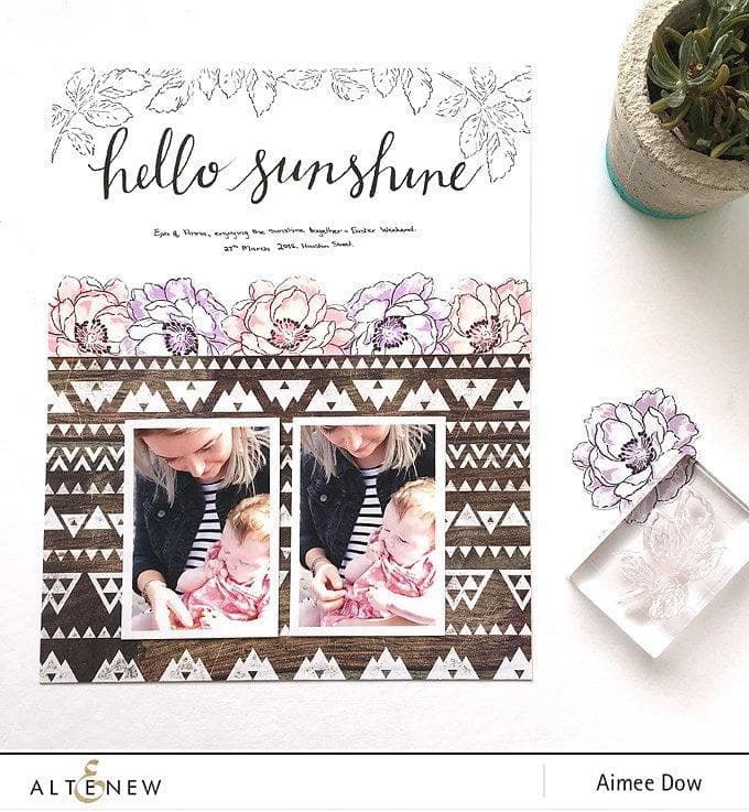 Altenew Stamp & Die Bundle Beautiful Day Stamp & Die Bundle
