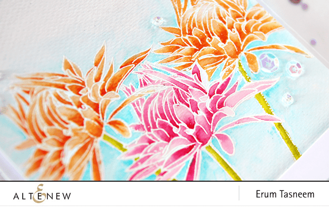 Altenew Stamp & Die Bundle Best Buds Stamp & Budding Thanks Die Bundle