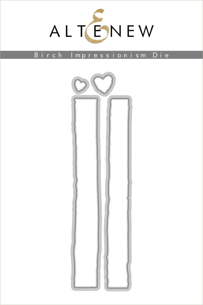 Altenew Stamp & Die Bundle Birch Impressionism Stamp & Die Bundle