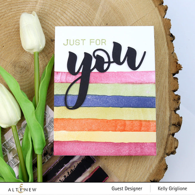 Altenew Stamp & Die Bundle Birch Impressionism Stamp & Die Bundle