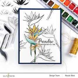 Altenew Stamp & Die Bundle Bird of Paradise Stamp & Die Bundle