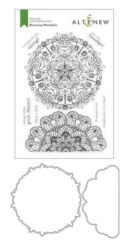 Altenew Stamp & Die Bundle Blooming Mandalas Stamp & Die Bundle