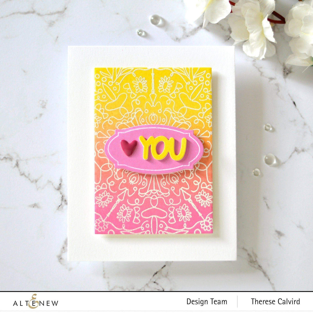 Altenew Stamp & Die Bundle Blooming Mandalas Stamp & Die Bundle