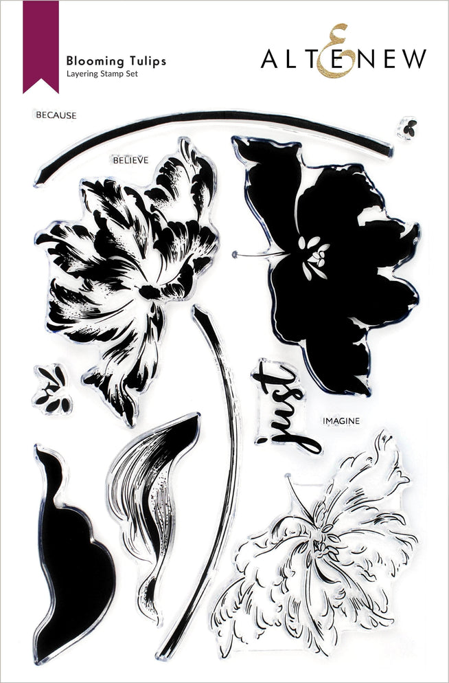 Altenew Stamp & Die Bundle Blooming Tulips