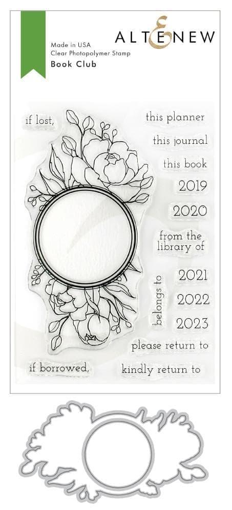 Altenew Stamp & Die Bundle Book Club Stamp & Die Bundle