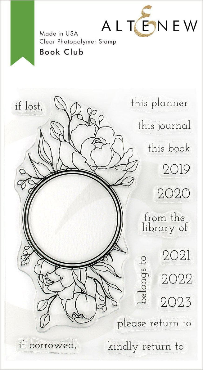 Altenew Stamp & Die Bundle Book Club Stamp & Die Bundle