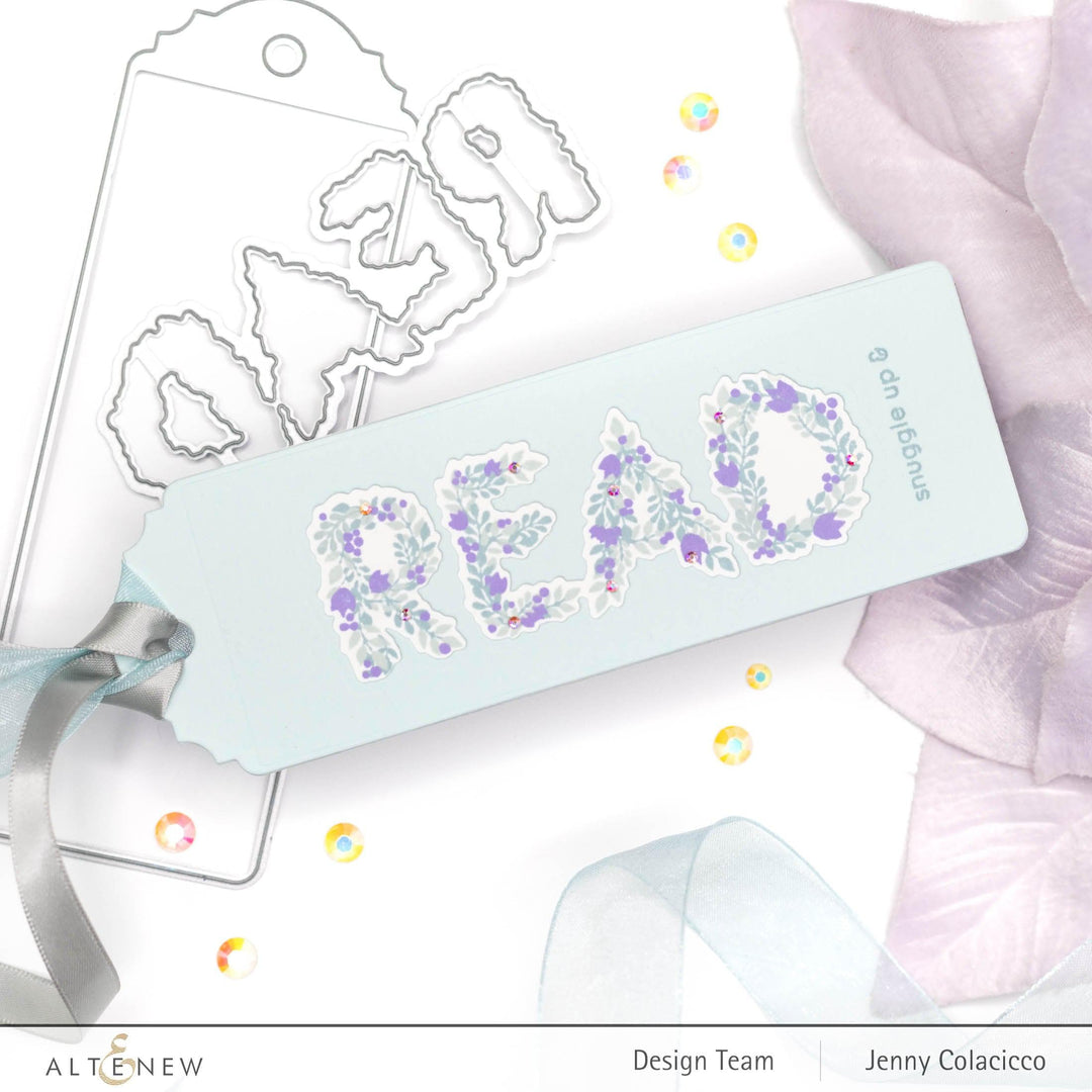 Altenew Stamp & Die Bundle Botanical Bookmark Stamp & Die Bundle