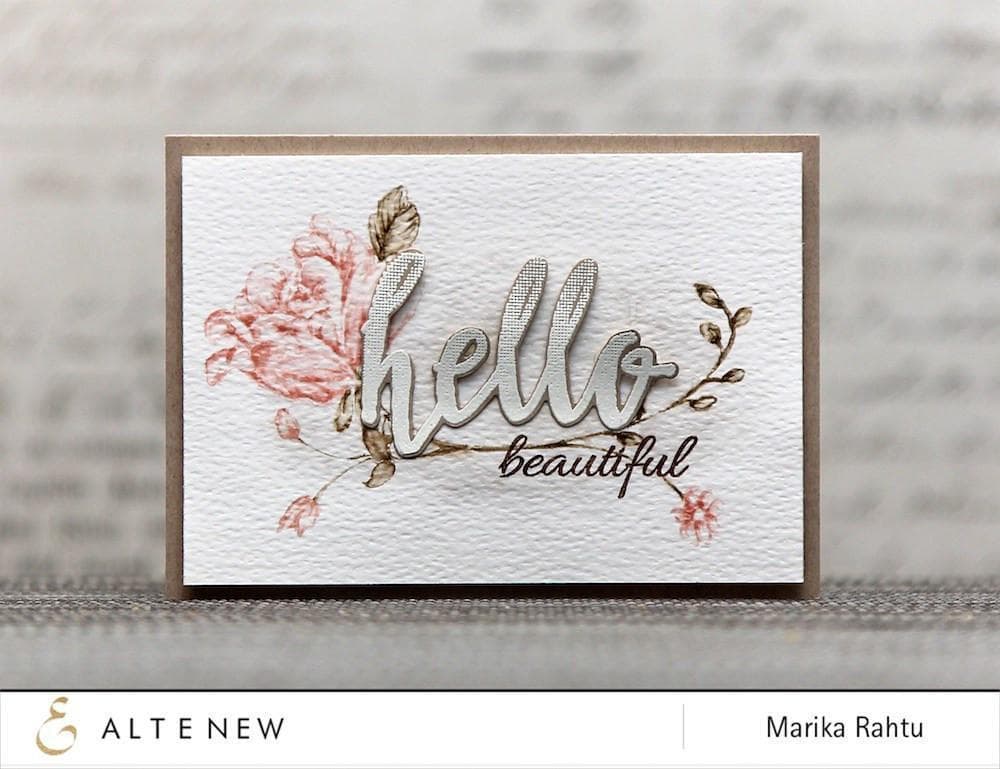 Altenew Stamp & Die Bundle Botanical Garden Stamp & Die Bundle