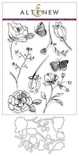 Altenew Stamp & Die Bundle Botanical Garden Stamp & Die Bundle