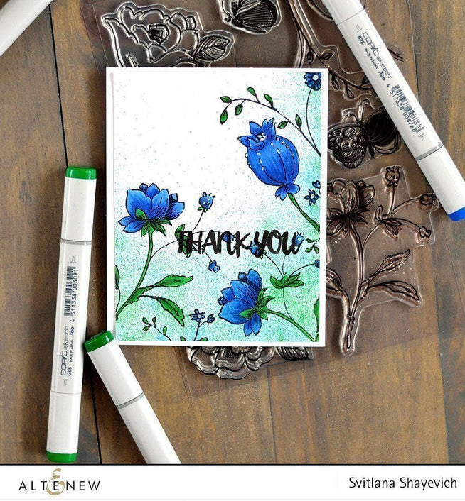 Altenew Stamp & Die Bundle Botanical Garden Stamp & Die Bundle