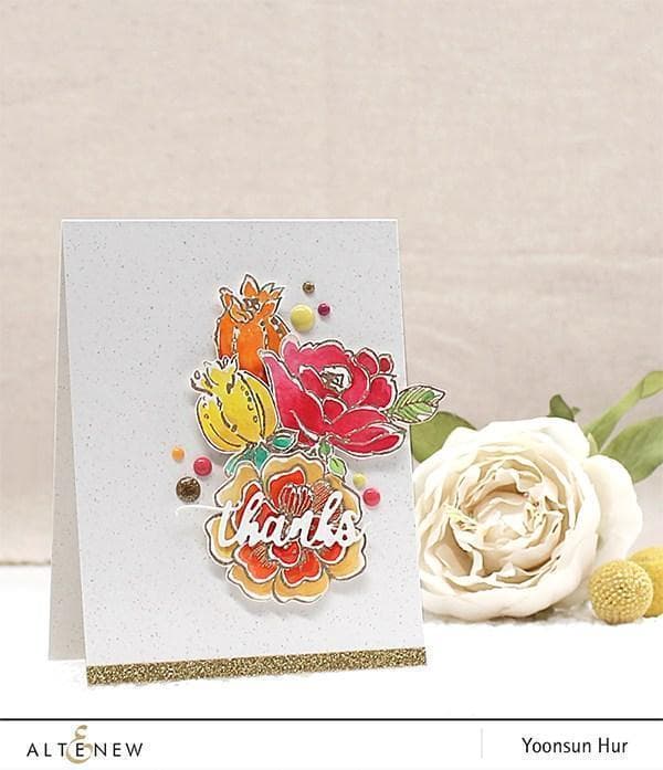 Altenew Stamp & Die Bundle Botanical Garden Stamp & Die Bundle