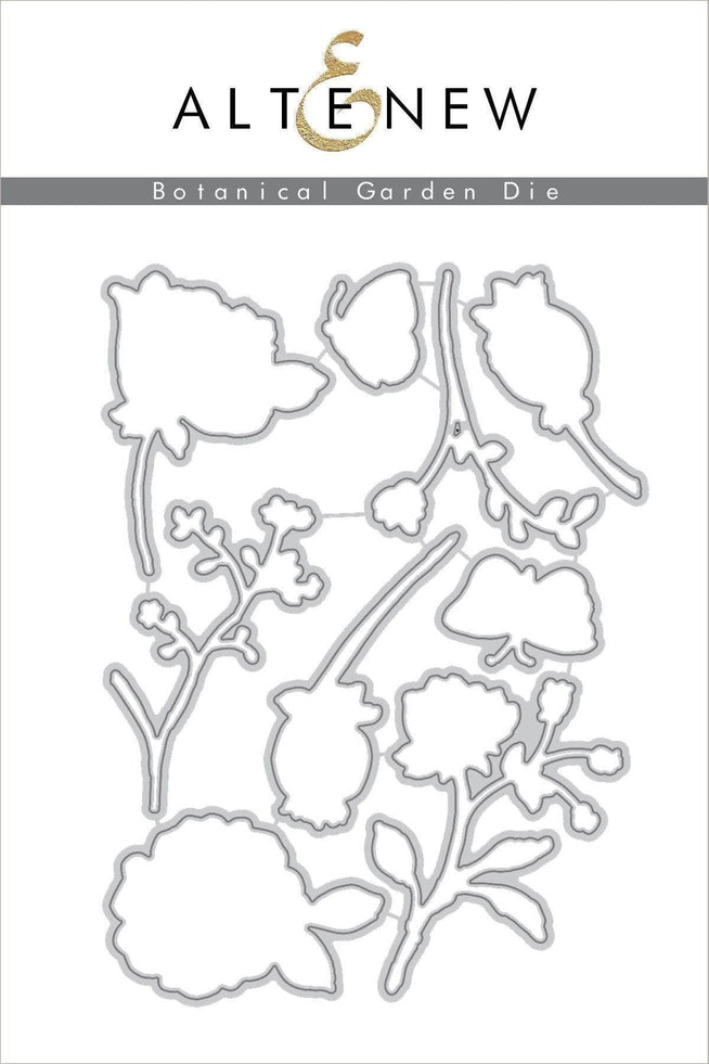 Altenew Stamp & Die Bundle Botanical Garden Stamp & Die Bundle