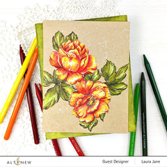 Altenew Stamp & Die Bundle Bountiful Bouquet Stamp & Die Bundle