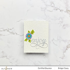Altenew Stamp & Die Bundle Circle and Feathers Stamp & Die Bundle