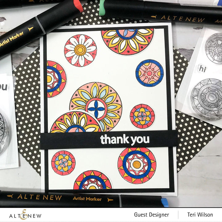 Altenew Stamp & Die Bundle Circle Delights Stamp & Die Bundle