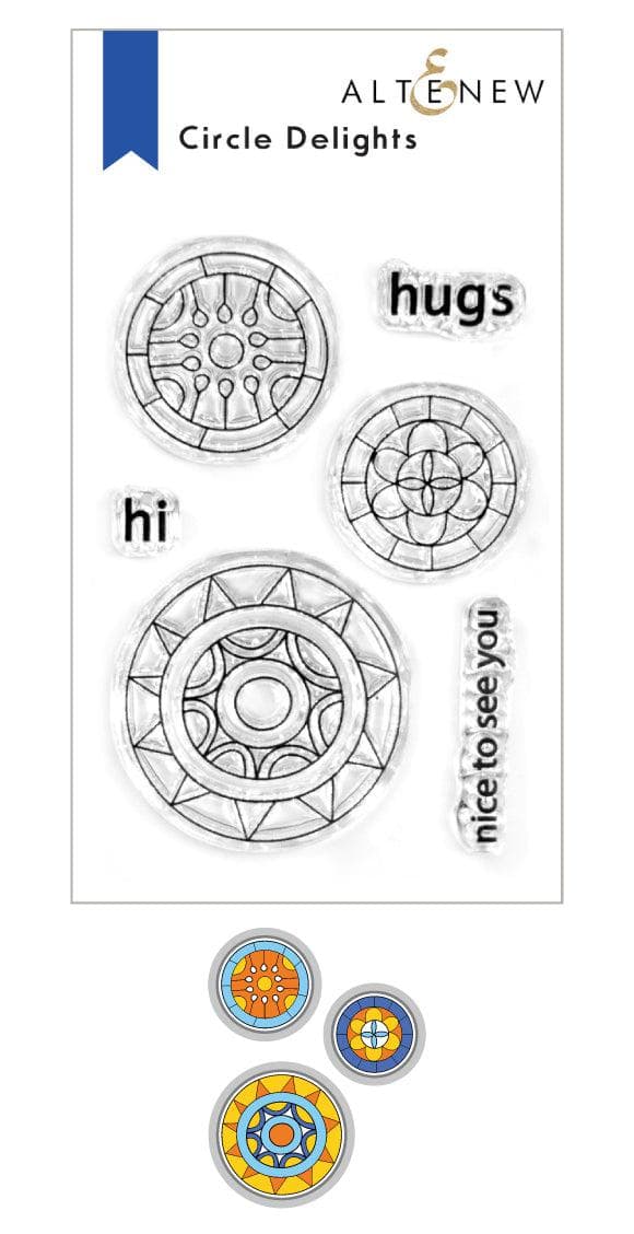 Altenew Stamp & Die Bundle Circle Delights Stamp & Die Bundle