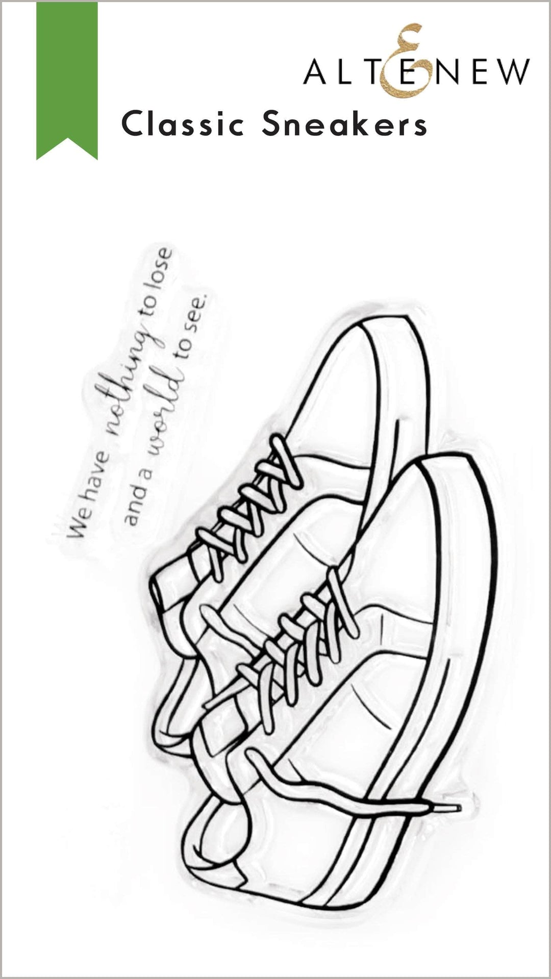 Altenew Stamp & Die Bundle Classic Sneakers