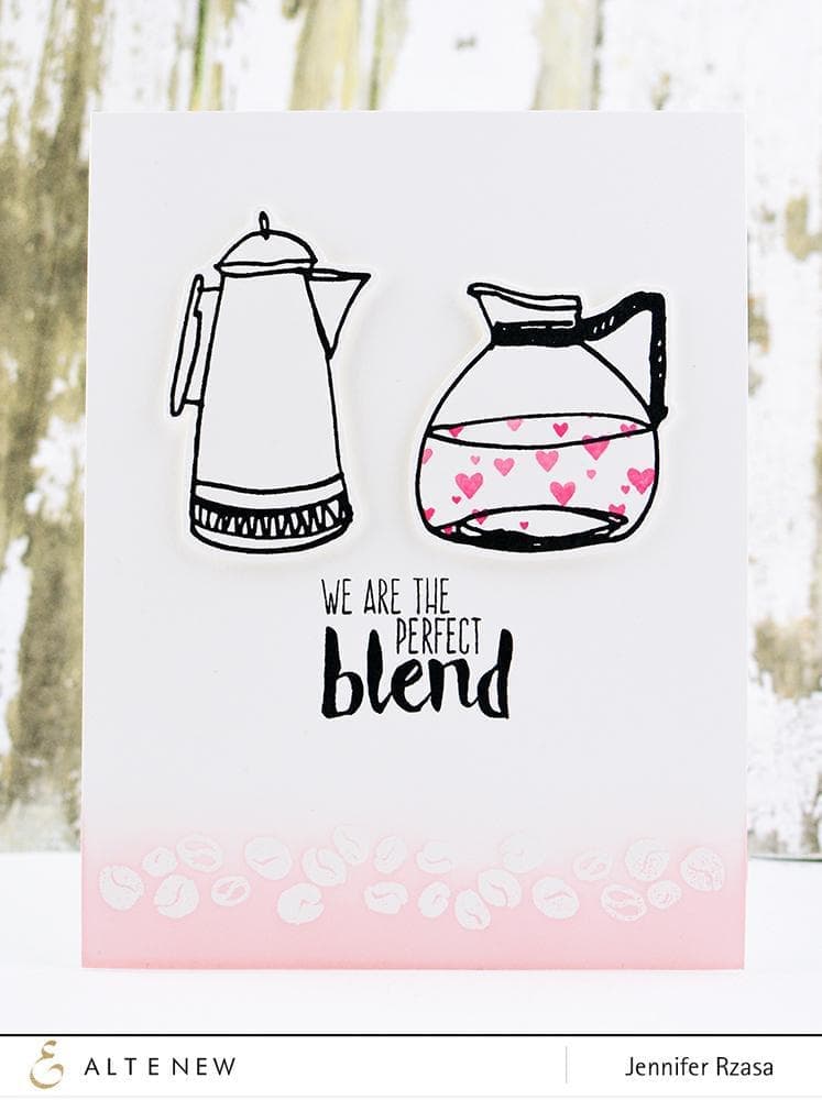 Altenew Stamp & Die Bundle Coffee Love Stamp & Die Bundle