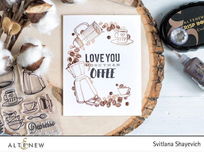Altenew Stamp & Die Bundle Coffeeholic Stamp & Die Bundle